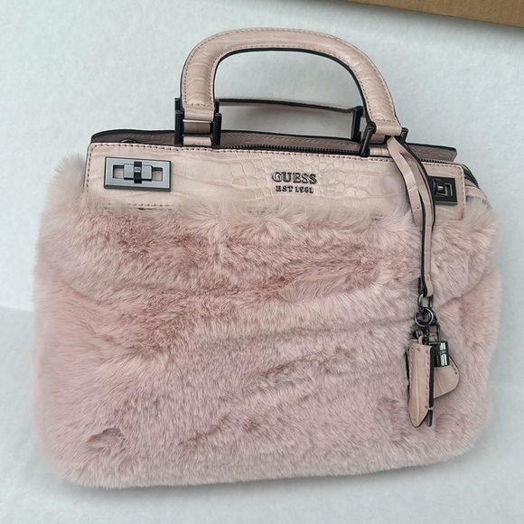 New GUESS Katey Luxe Luxury Satchel - Picture 14 of 14